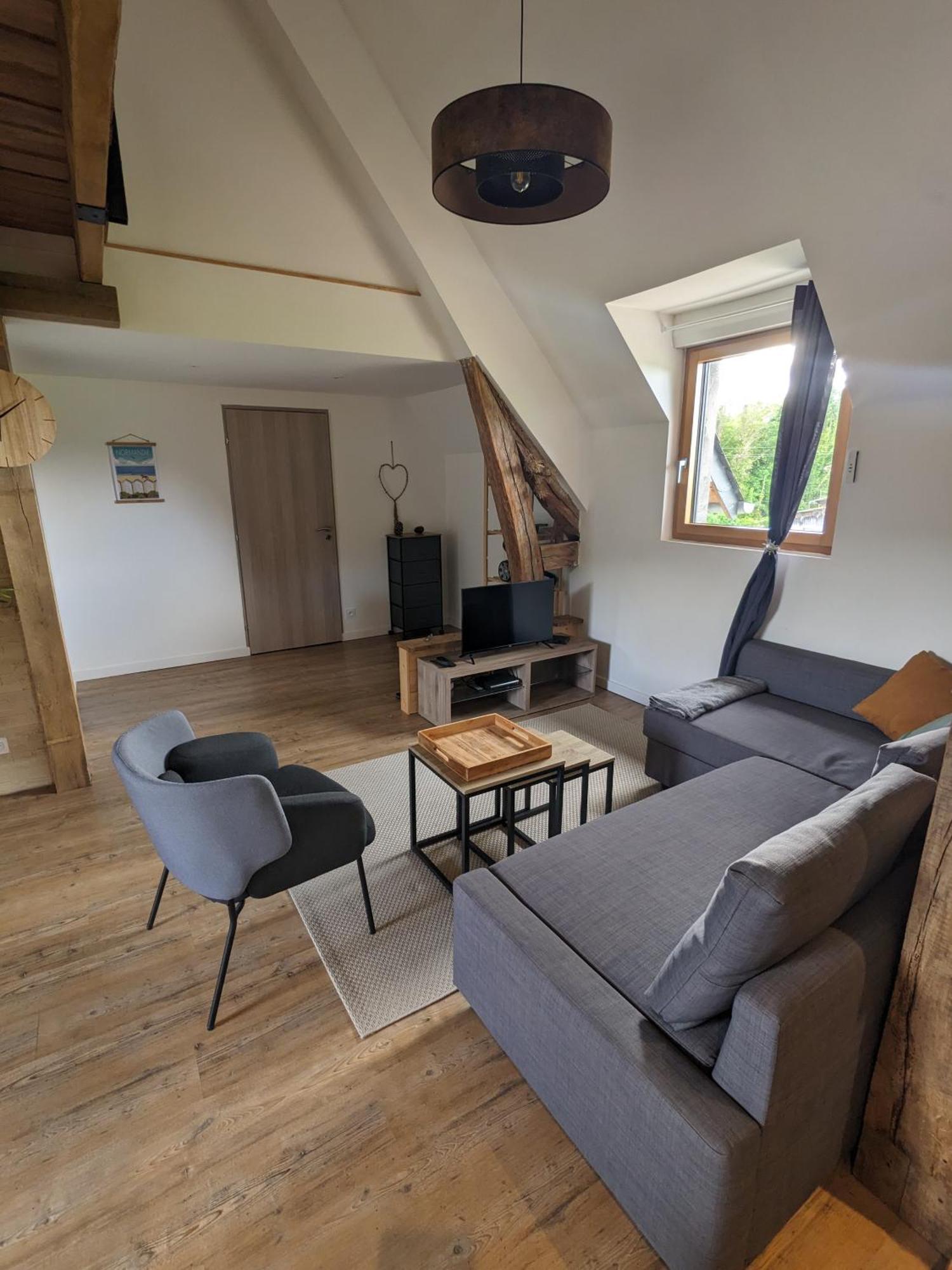 Appartement Au Calme Entre Terre Et Mer. Proche Honfleur Barneville-la-Bertrand Zewnętrze zdjęcie